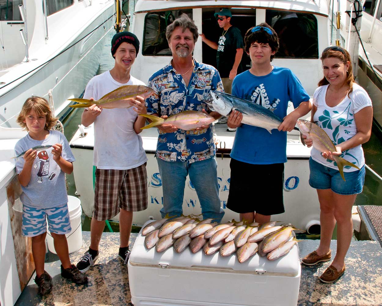 "The most fish we have ever caught" is what they had to say about this trip.