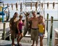 Eric Ashley from York SC on left caught this 40 pound Cobia.